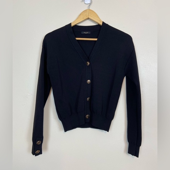 NWOT MASSIMO DUTTI KNIT CARDIGAN OLD MONEY - Picture 3 of 11